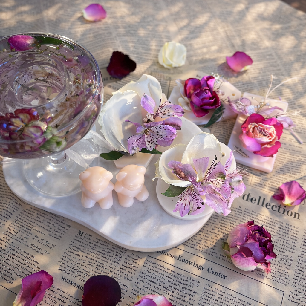 Floral Wax Tablets (1pc)