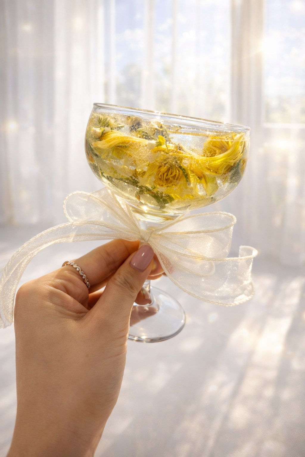 Petit Floral Candle Holder (1pc)