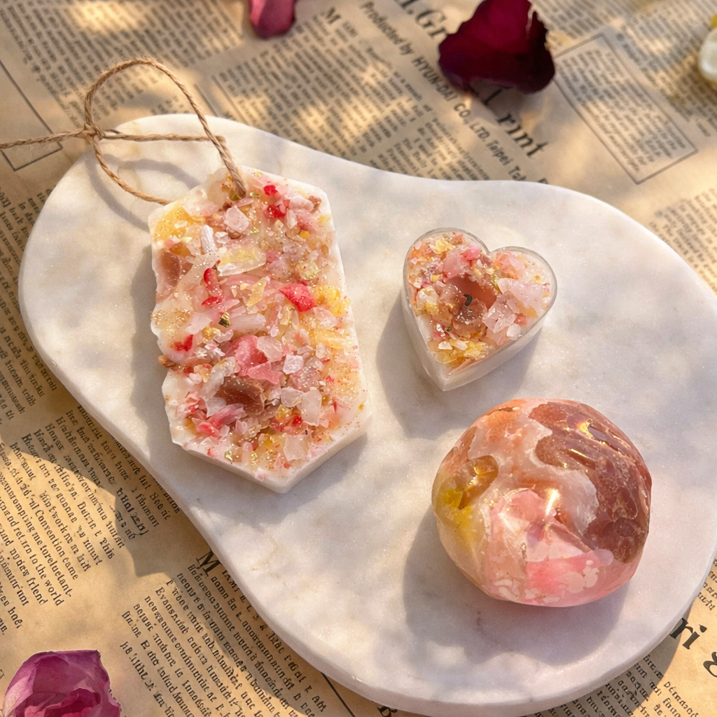 Gemstone Crystal Wax Tablets (1pc)